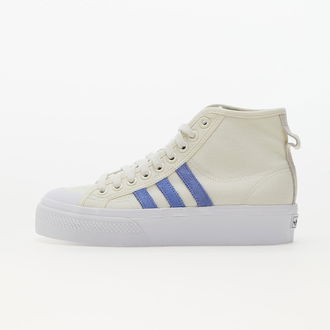 adidas Nizza Platform Mid W Off White/ Blue Fusion/ Cloud White 2