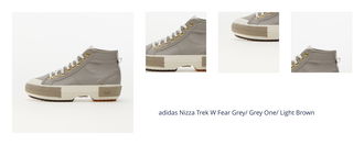 adidas Nizza Trek W Fear Grey/ Grey One/ Light Brown 1