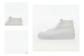 adidas Nizza W Platform Mid Ftw White/ Ftw White/ Ftw White 4