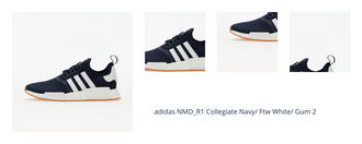 adidas NMD_R1 Collegiate Navy/ Ftw White/ Gum 2 1