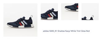 adidas NMD_R1 Shadow Navy/ White Tint/ Glow Red 1