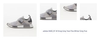 adidas NMD_R1 W Strap Grey Two/ Ftw White/ Grey Five 1