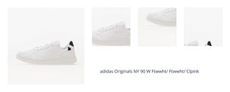 adidas Originals NY 90 W Ftwwht/ Ftwwht/ Clpink 1