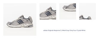 adidas Originals Response CL Metal Grey/ Grey Four/ Crystal White 1