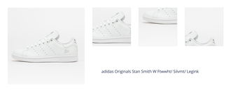 adidas Originals Stan Smith W Ftwwht/ Silvmt/ Legink 1