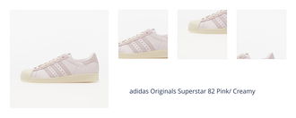 adidas Originals Superstar 82 Pink/ Creamy 1