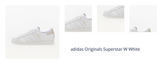 adidas Originals Superstar W White 1