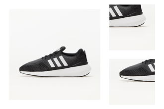 adidas Originals Swift Run 22 Black/ White/ Gray 3