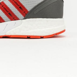 adidas Originals ZX 1K Boost Grey Two/ Semi Solar Red/ Cwhite 9