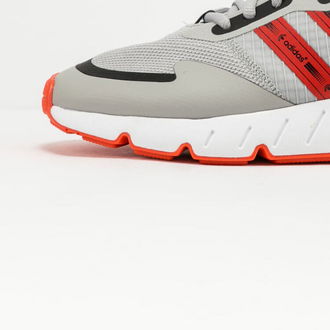 adidas Originals ZX 1K Boost Grey Two/ Semi Solar Red/ Cwhite 8