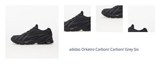 adidas Orketro Carbon/ Carbon/ Grey Six 1