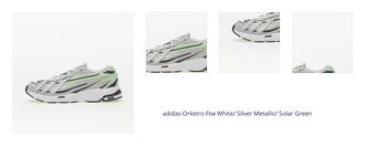 adidas Orketro Ftw White/ Silver Metallic/ Solar Green 1