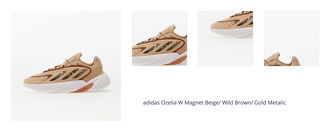 adidas Ozelia W Magnet Beige/ Wild Brown/ Gold Metalic 1