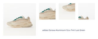 adidas Oznova Aluminium/ Ecru Tint/ Lust Green 1