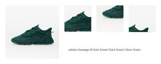 adidas Ozweego W Dark Green/ Dark Green/ Silver Green 1