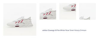 adidas Ozweego W Ftw White/ Rose Tone/ Victory Crimson 1