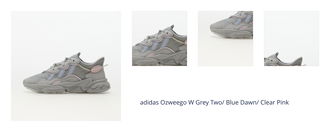 adidas Ozweego W Grey Two/ Blue Dawn/ Clear Pink 1