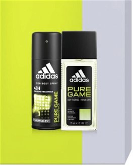 Adidas Pure Game - deodorant s rozprašovačem 75 ml + deodorant ve spreji 150 ml 9