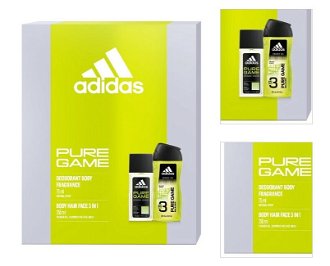 Adidas Pure Game - deodorant s rozprašovačem 75 ml + sprchový gel 250 ml 3