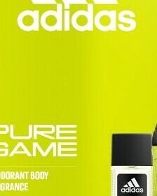 Adidas Pure Game - deodorant s rozprašovačem 75 ml + sprchový gel 250 ml 5