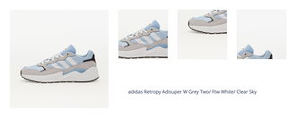 adidas Retropy Adisuper W Grey Two/ Ftw White/ Clear Sky 1