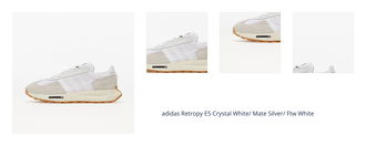 adidas Retropy E5 Crystal White/ Mate Silver/ Ftw White 1