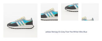 adidas Retropy E5 Grey Five/ Ftw White/ Blitz Blue 1