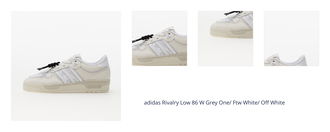 adidas Rivalry Low 86 W Grey One/ Ftw White/ Off White 1