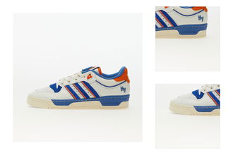 adidas Rivalry Low 86 White Tint/ Royal Blue/ Orange 3