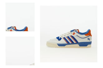 adidas Rivalry Low 86 White Tint/ Royal Blue/ Orange 4