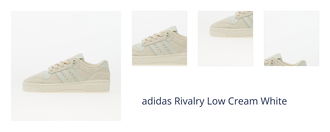 adidas Rivalry Low Cream White 1