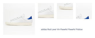 adidas Rod Laver Vin Ftwwht/ Ftwwht/ Poblue 1