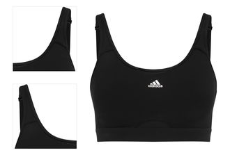 ADIDAS SPORTSWEAR Podprsenka 'Tlrd Move High-Support'  čierna / biela 4