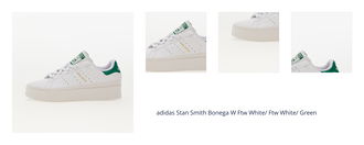 adidas Stan Smith Bonega W Ftw White/ Ftw White/ Green 1