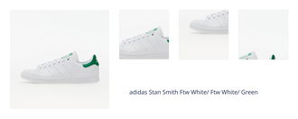 adidas Stan Smith Ftw White/ Ftw White/ Green 1