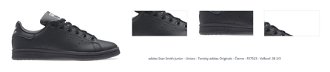 adidas Stan Smith Junior - Unisex - Tenisky adidas Originals - Čierne - FX7523 - Veľkosť: 38 2/3 1