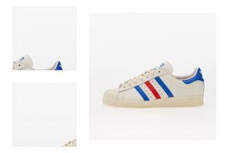 adidas Superstar 82 Cloud White/ Blue Dawn/ Red 4