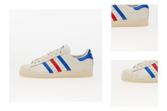 adidas Superstar 82 Cloud White/ Blue Dawn/ Red 3