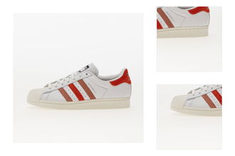 adidas Superstar Crystal White/ Preloved Red/ Clay Starta 3