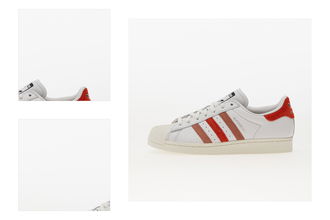 adidas Superstar Crystal White/ Preloved Red/ Clay Starta 4