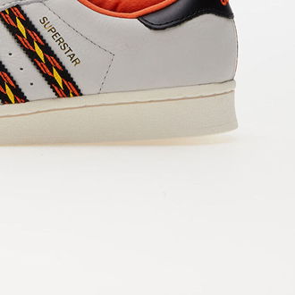 adidas Superstar Crystal White/ Semi Orange/ Cloud White 9