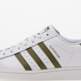 adidas Superstar Ftw White/ Focus Olive/ Ftw White 5