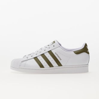 adidas Superstar Ftw White/ Focus Olive/ Ftw White 2