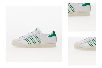 adidas Superstar Ftw White/ Off White/ Green 3