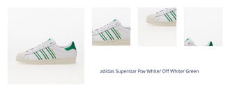 adidas Superstar Ftw White/ Off White/ Green 1