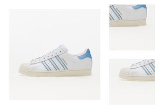 adidas Superstar Ftw White/ Off White/ Light Blue 3