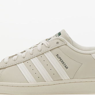 adidas Superstar Off White/ Off White/ Dark Green 5