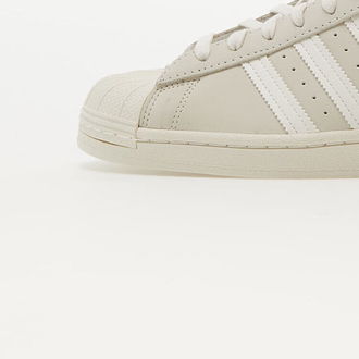 adidas Superstar Off White/ Off White/ Dark Green 8