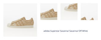 adidas Superstar Savanna/ Savanna/ Off White 1