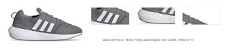 adidas Swift Run 22 - Pánske - Tenisky adidas Originals - Sivé - GZ3495 - Veľkosť: 47 1/3 1